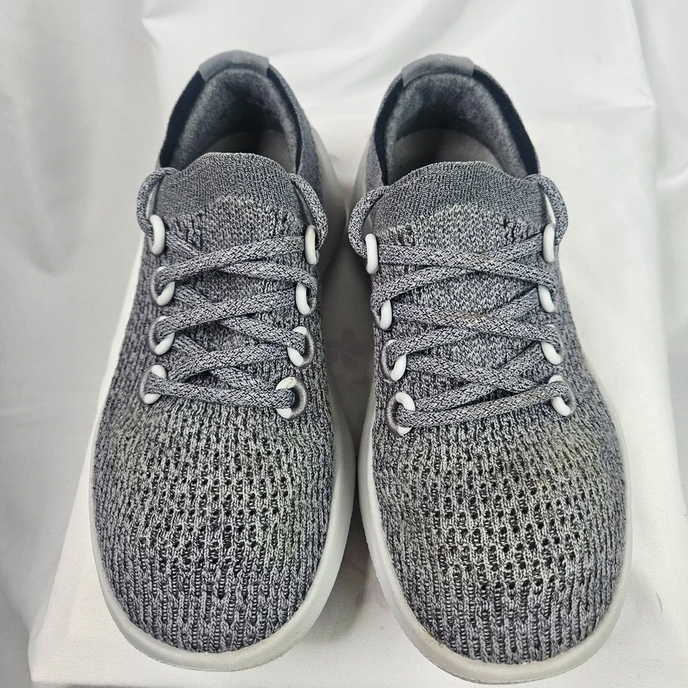 allbirds Tree Dasher 2 Women's Sneaker Grey Size 7 Active Shoe Natural Materials